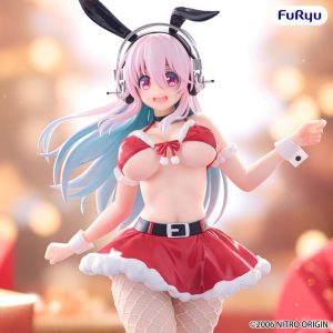 Super Sonico BiCute Bunnies Figure Santa Ver. - Image 4